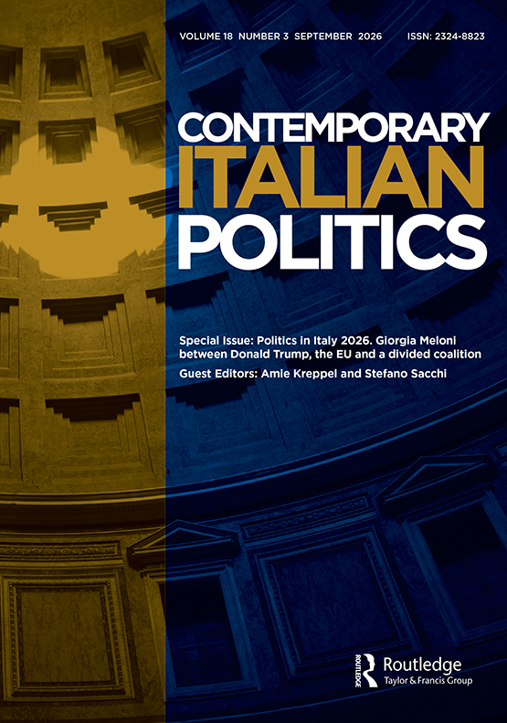 Contemporary Italian Politics, Vol 18, No 3